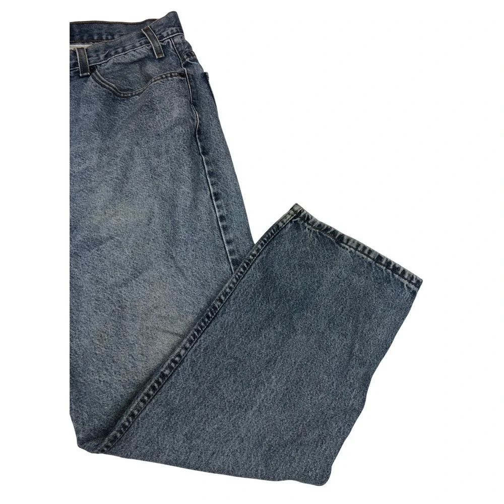 Signature by‎ Levi Strauss Co Mens Regular Fit Blue Wash Denim Jeans W38 L30